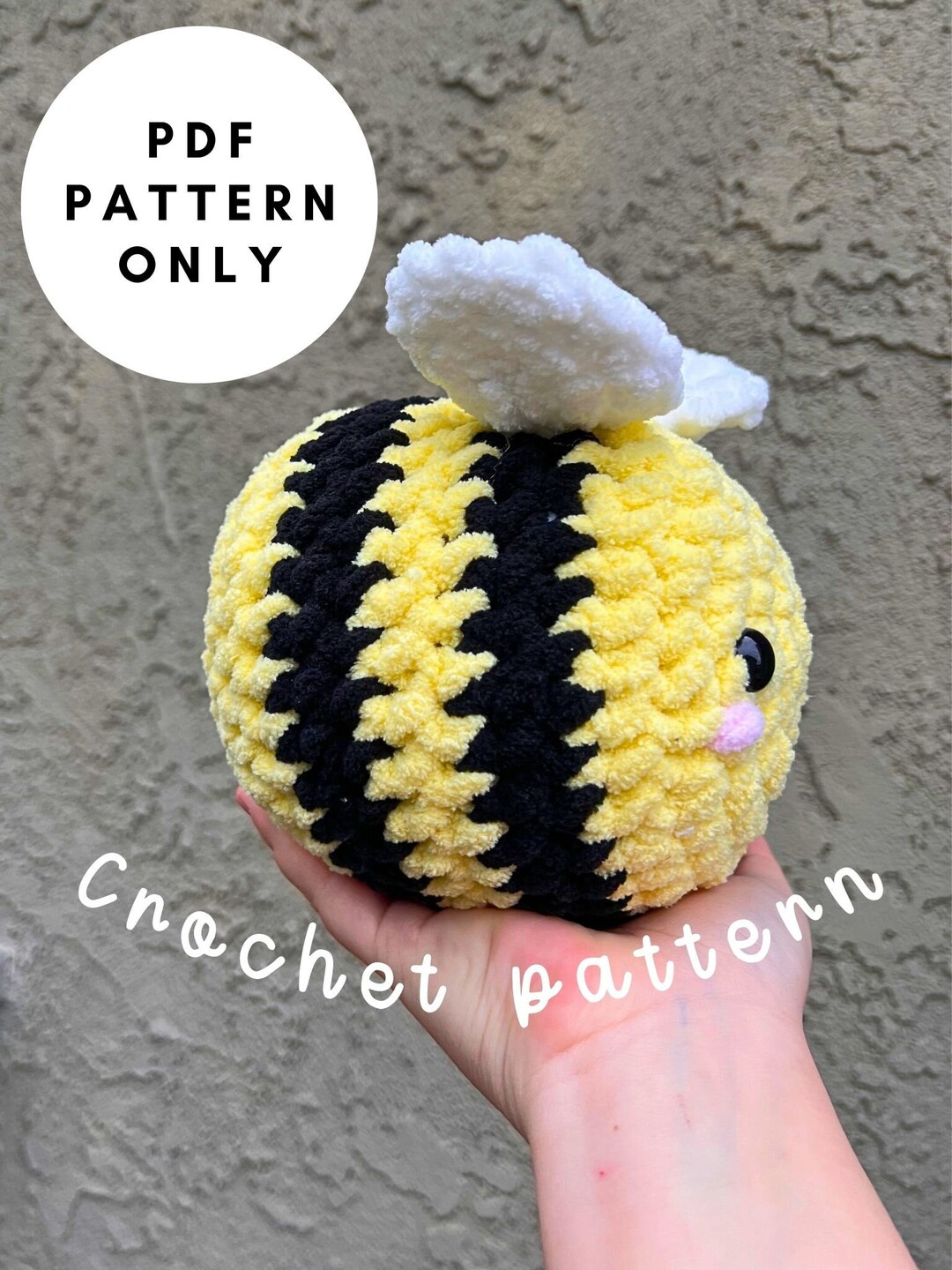 Bumble Bee Crochet Pattern | PDF Pattern - Etsy Australia