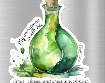 Dramione Amortentia Sticker - Fanfiction - for Water bottle, kindle, laptop - Hermione Granger, Draco Malfoy