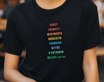 Literary Men Dramione Twist T-Shirt: Bookworm Fan Apparel