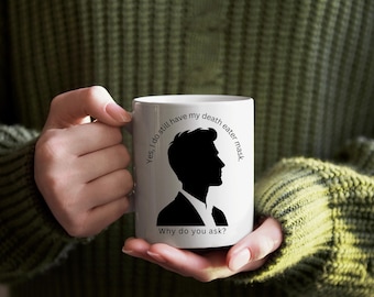 Draco Mug 15oz - Dramione Mug, Fanfic Mug, Enemies to Lovers Mug - Draco Malfoy, Death Eater