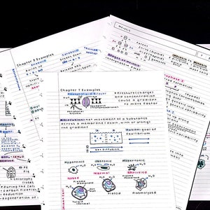 Biologie générale I Notes