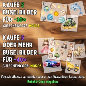 Dinosaurier Spaß Bügelbilder, Wasserfarbe Dino Grafiken zum Aufbügeln, T-Rex, Dschungel Saurier, niedliche Illustrationen für Kinder Tshirt Bild 2