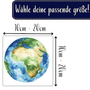 Weltraum Reise Bügelbilder, Wasserfarbe Grafiken zum Aufbügeln, Raumschiff, Planeten och Sterne, Niedliche Illustrationen für Kinder Tshirt bild 6