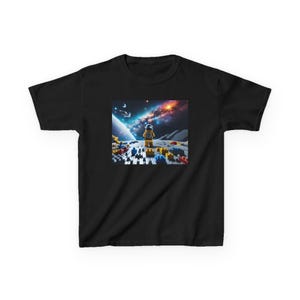 Kid&#39;s Bricks in Space 100% Cotton T-Shirt
