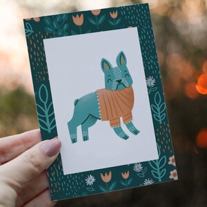 Dog Theme Greeting Cards, Cute Greeting Cards, Blank Greeting Cards, Notecards, Dog Lover Gifts, Dog Greeting Cards Set, Card Bundle