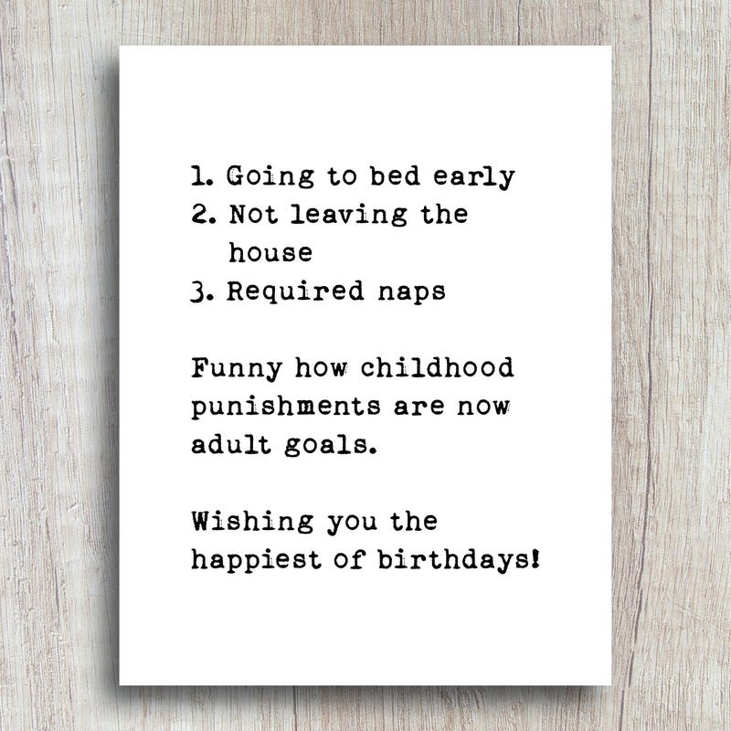 Funny Happy Birthday Card for Older Man - Etsy