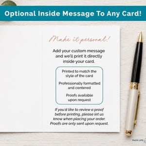 Baby Shower Card | I Can't Think Of Anything Better Than A Mini You | Card for New Parents | Gift For Mom To Be | New Baby Card immagine 5