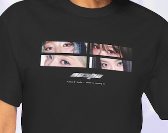 Aespa Karina レトロ 90 年代 ブートレッグ T シャツ - Aespa