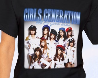 GIRLS GENERATION SNSD Genie Sag mir Deinen Wunsch - Retro Bootleg T-Shirt - K-Pop Girl Gruppe Shirt - Kpop Merch
