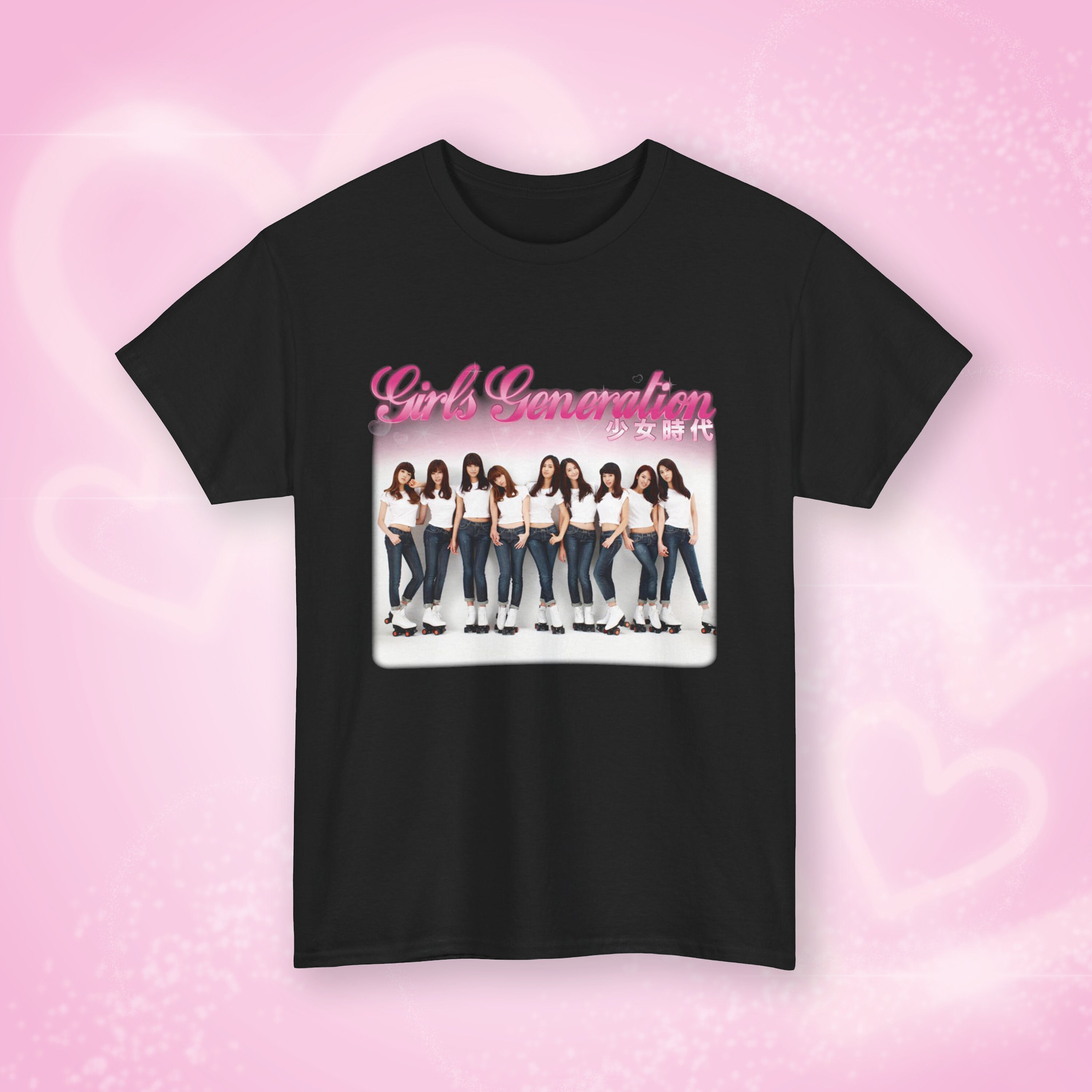 GIRLS GENERATION SNSD Gee Retro Bootleg T-shirt - K-pop Girl Group