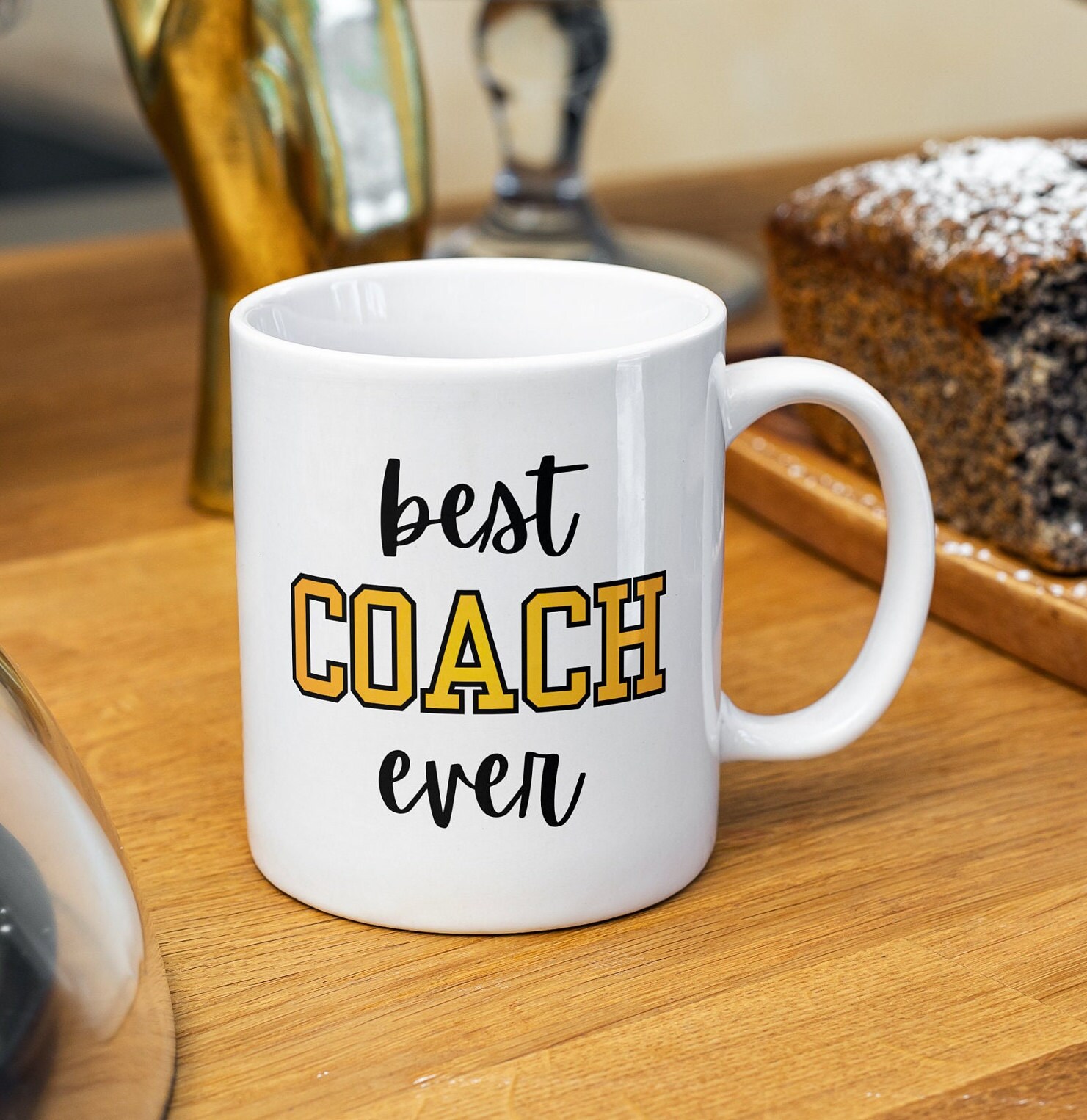 Best Coach Ever Coffee Mug Gift for Coach Gift for Dad Coach Mug Sports