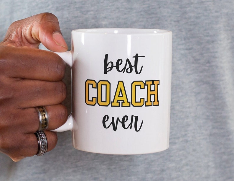 Best Coach Ever Coffee Mug Gift for Coach Gift for Dad Coach Mug Sports
