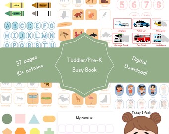 Toddler/Pre-K Busy Book