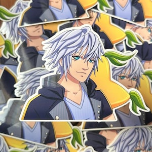 Riku Kingdom Hearts Peeker Sticker