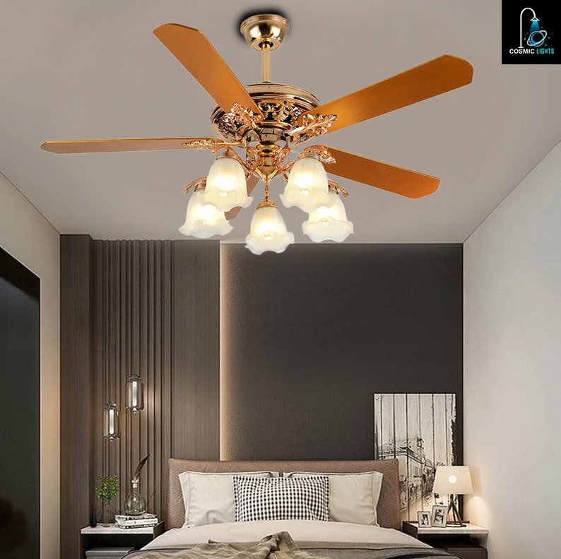 52 Chandelier Ceiling Fan Modern Ceiling Fan Ceiling Fan With Light