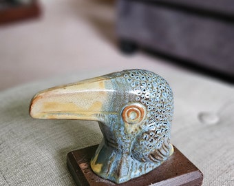 blue mountain pottery Noah's Ark bird