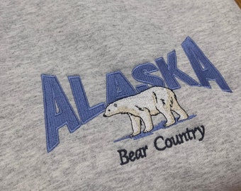 Alaska Embroidered Sweatshirt