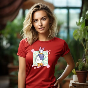 Retro Daisy Duck Face, Best Friends  Daisy Shirt, Disney Tie Dye Shirts