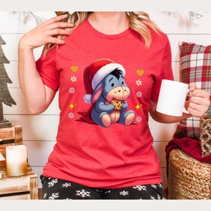 Eeyore Christmas Shirt, Festive Eeyore Tee, Holiday Gift, Disney Christmas Shirt, Cute Xmas Shirt, Christmas Eeyore Sweatshirt, Gift for His