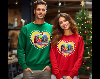 Grinch Christmas Family Shirt, Grinch Unisex Tee, Grinchmas Family T-Shirt, Merry Grinchmas, Grinchmas Shirt, Christmas T-Shirt
