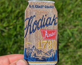 USCG Kodiak Alaska Beer Can Morale Patch