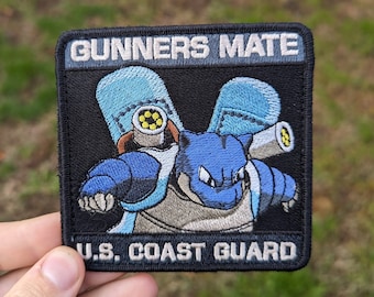 GM Gunners Mate Blastoise Morale Patch 4"