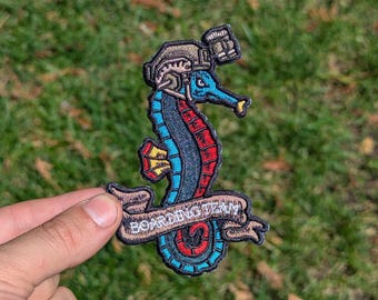 Boarding Team Tactical Seahorse Morale Patch 4"