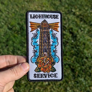 Lighthouse Service Insignia Patch 4&quot;