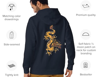 Revenue Cutter Service / Golden Dragon Unisex Hoodie