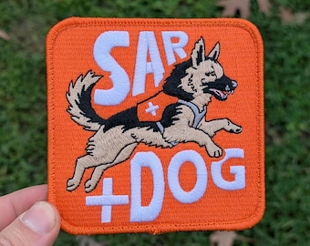 SAR Dog Morale Patch 4"