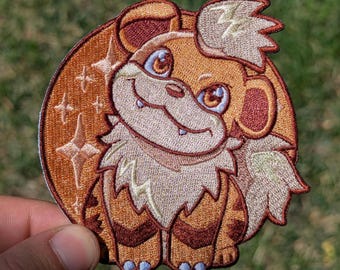 Growlithe 4" Patch