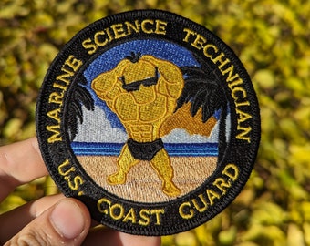 MST Marine Science Technician Psyduck Morale Patch 4"