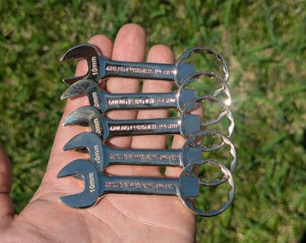 Golden Wrench Award / 10mm Stubby Wrench Challenge Coin (5 Pack)