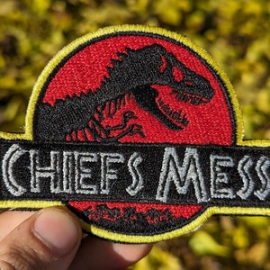 Chiefs Mess Jurassic Park Patch 4 image 1