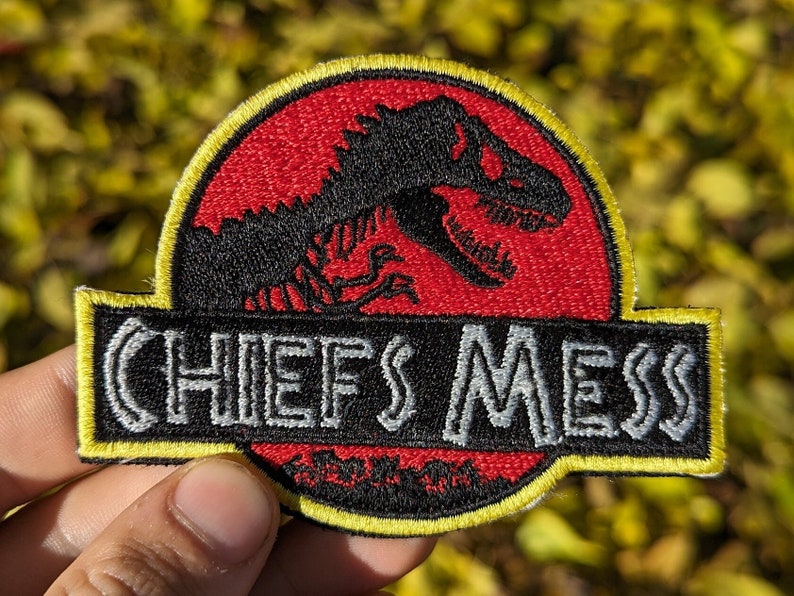 Chiefs Mess Jurassic Park Patch 4 image 1