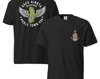 LLS Anchor / Pickletown White Text T-Shirt