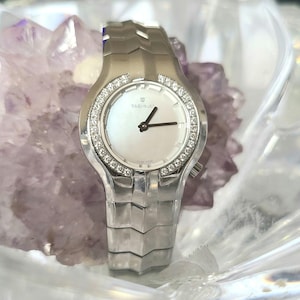 TAG Heuer Alter Ego Diamond Bezel MOP Dial Swiss Quartz Women's Watch