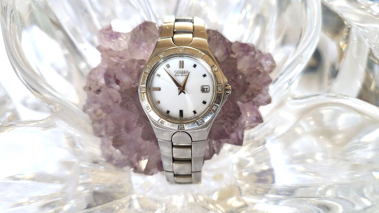 Citizen eco drive watch diamonds sale