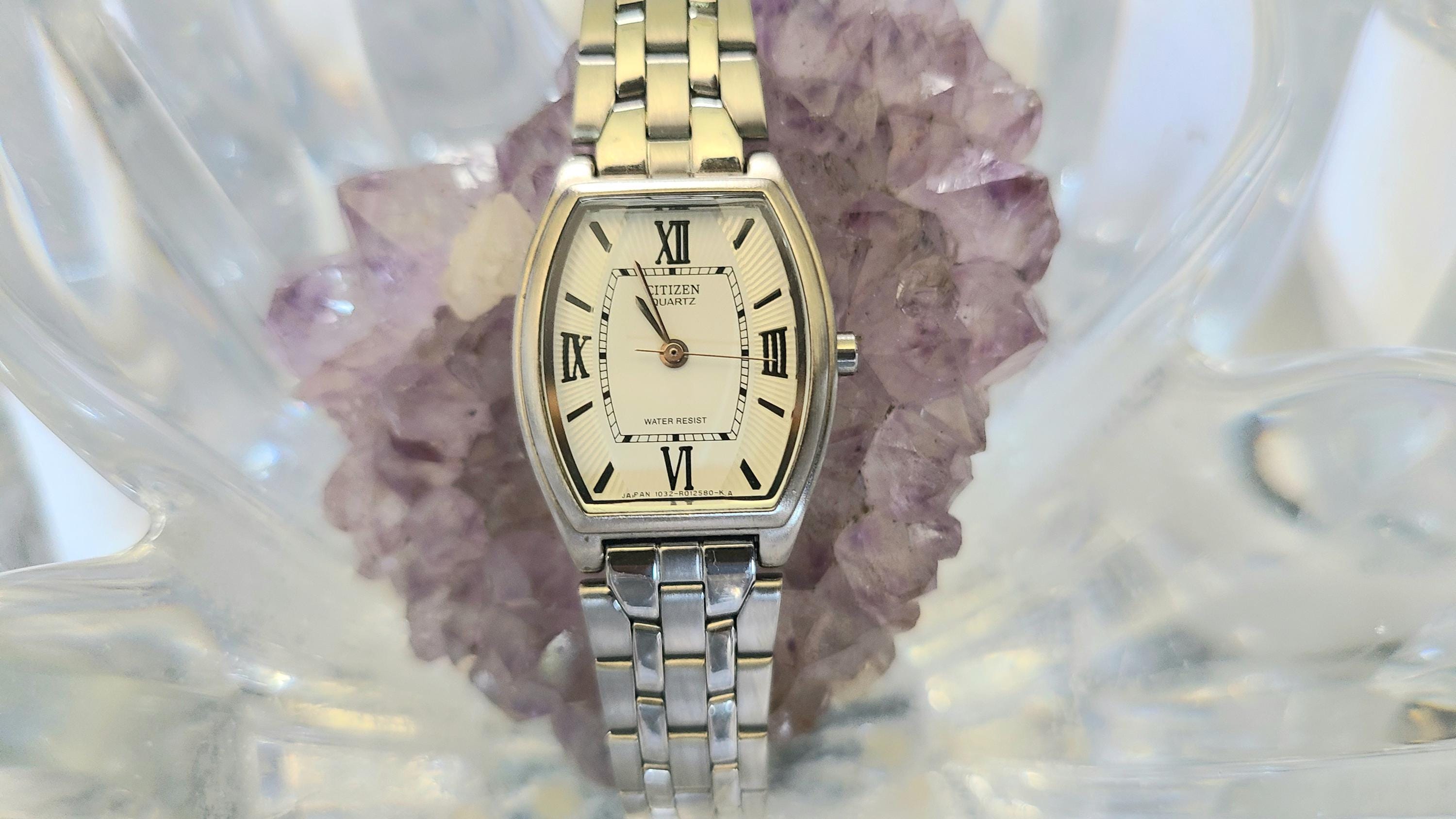 Vintage CITIZEN Quartz Analog SS 1032 R002210 Women s watch