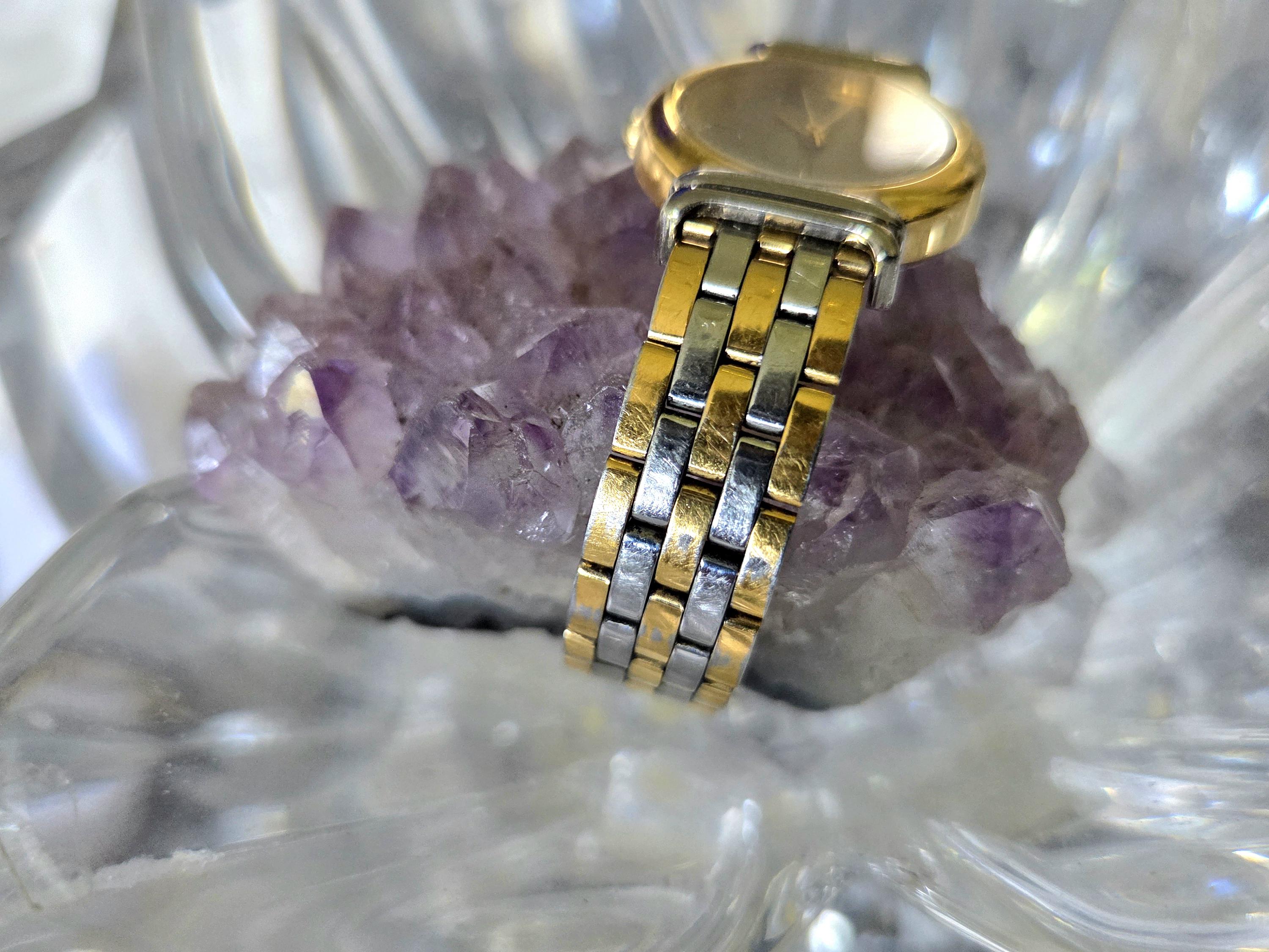 Oscar de la Renta Quartz Two-Tone Watch Vintage Oscar De La Renta Two-tone Quartz Women main image 4