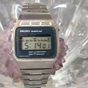 Vintage 70s Seiko LC A133-5000 Quartz LCD Digital Watch - Etsy