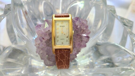 Vintage Gruen Curvex 6 Jewel Swiss Quartz Gold Plated Women s Watch Etsy UK