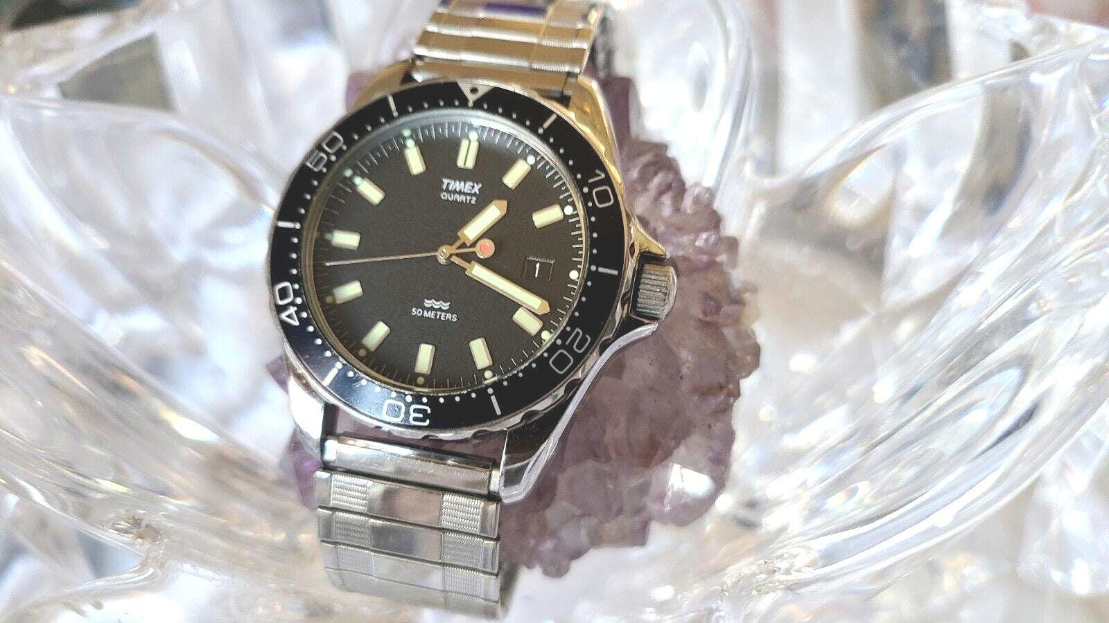 Timex red dot diver hotsell