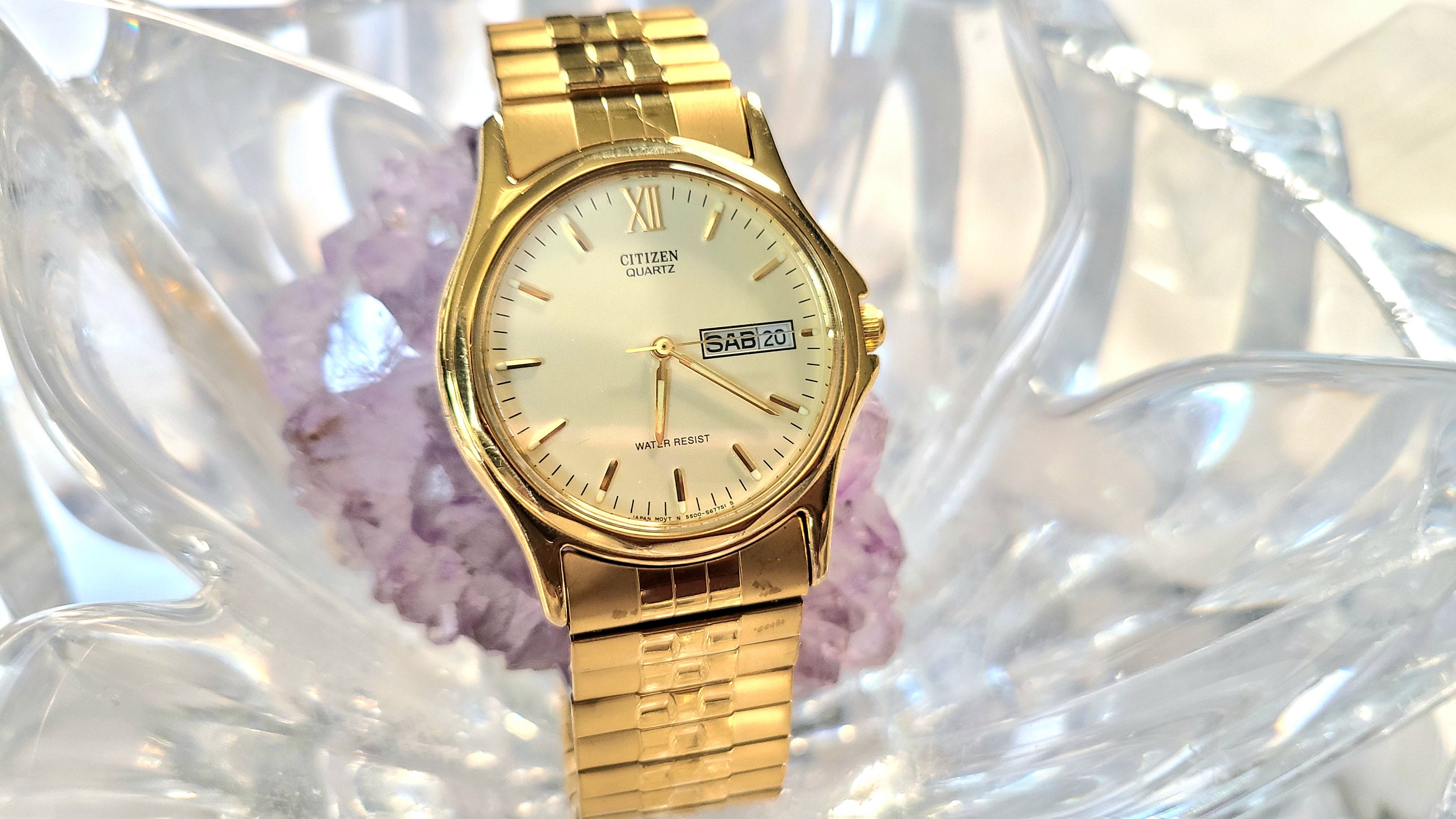 Reloj citizen 21 jewels dorado hotsell