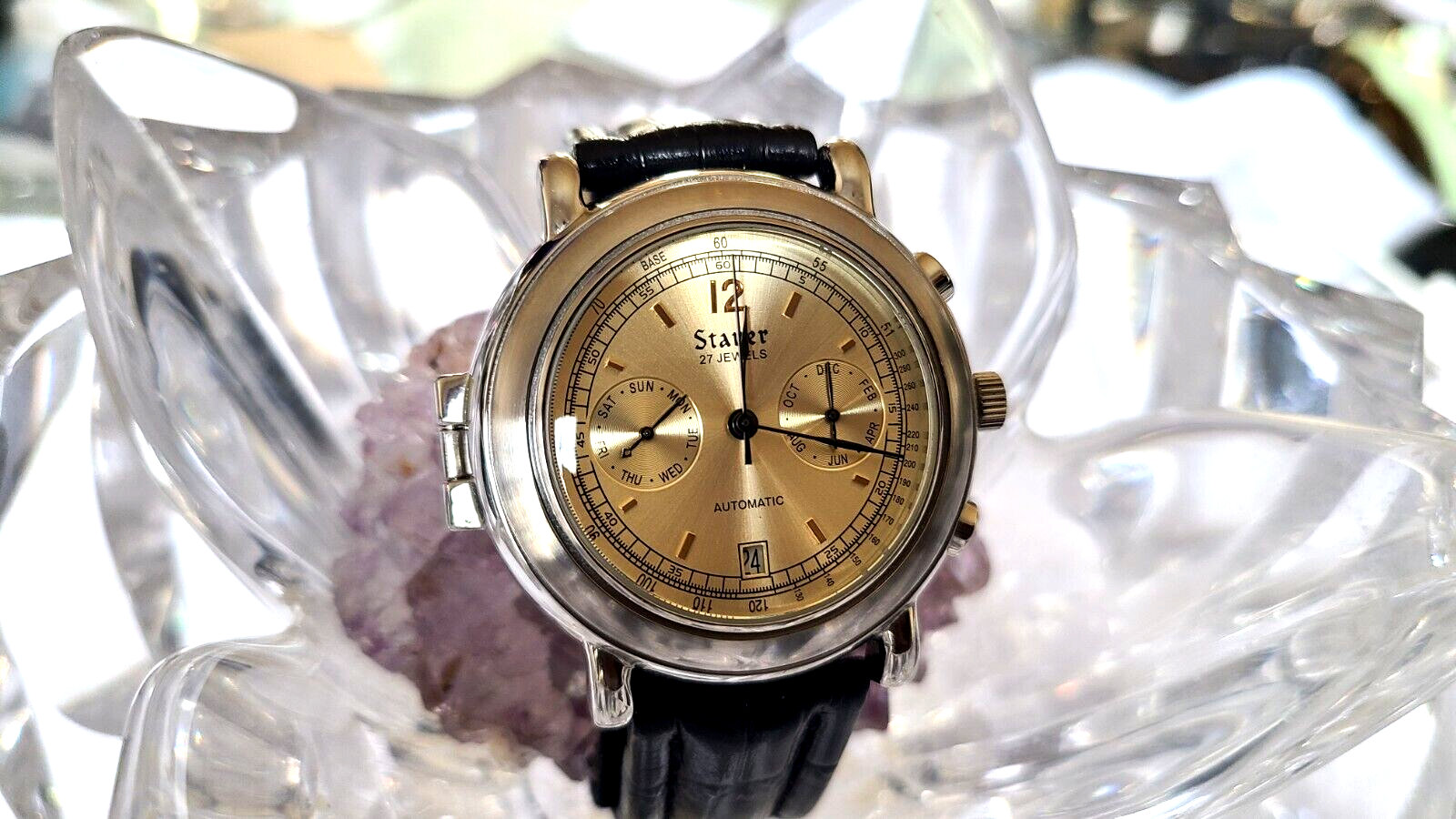 Stauer 27 jewel watch sale
