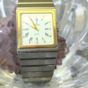 Rare Vintage Concord Mariner SG 15 81 613 V13 Stainless Steel 18KT Gold Bezel Men&#39;s Watch