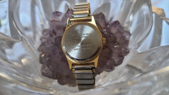 Vintage Armitron Quartz Gold Tone Women's Wrist w… - image 5