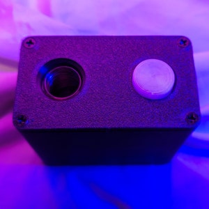 NEW Tiny Tower Simplified Induction Heater For Dynavap with Automatically UV Recharged GLOW In The Dark Button (Not Including Power Supply)