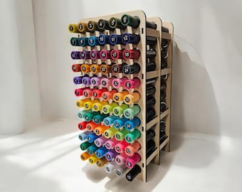 Paint Pen Organizer - Tooli-Art - Medium Point Paint Pen Holder SVG - Holds 3 - 24 Pen Packs (72 holes total)  **DIGITAL File Only**