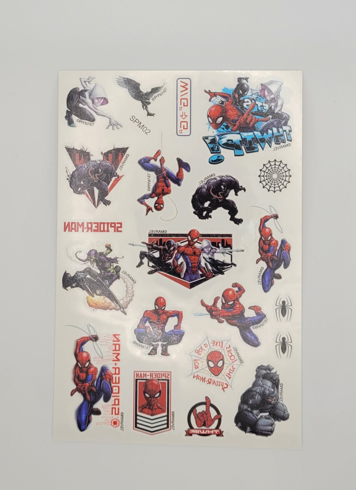 Temporary Tattoo Spiderman Temporary Tattoo Spiderman Miles Etsy